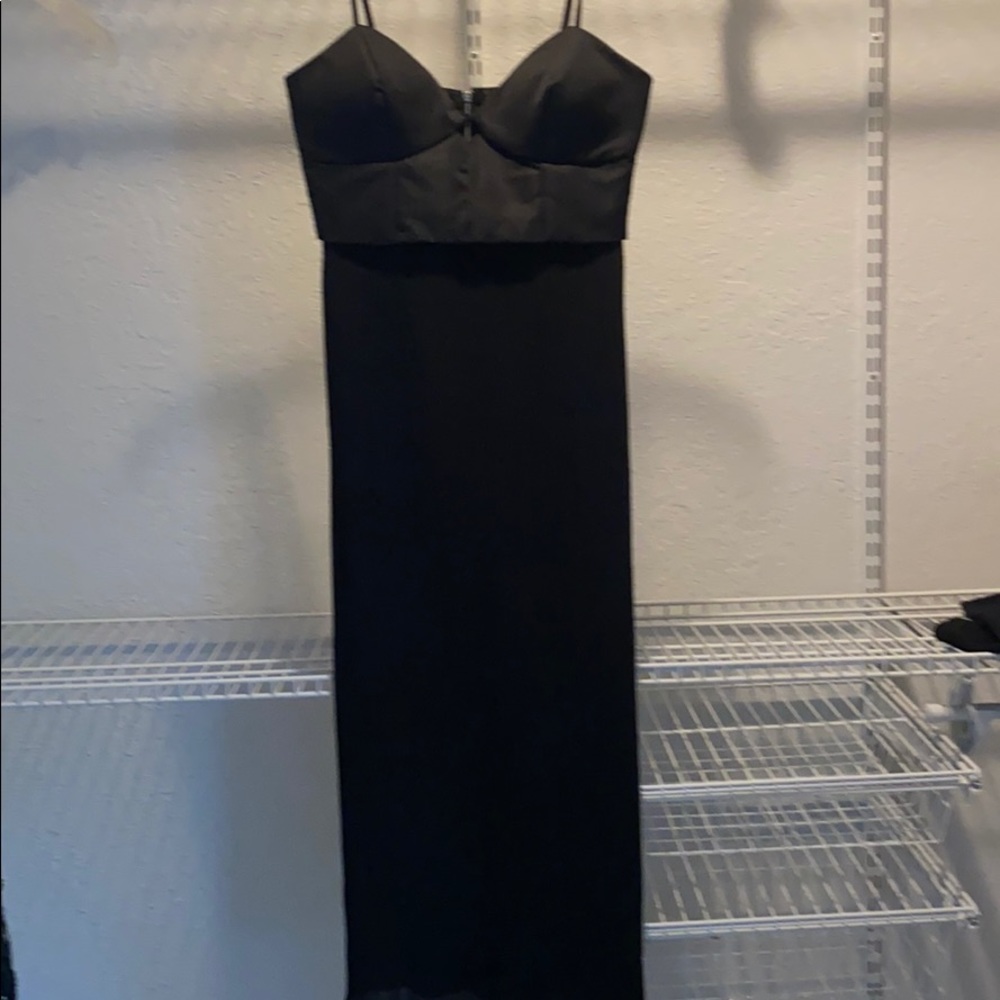 Black edgy dress